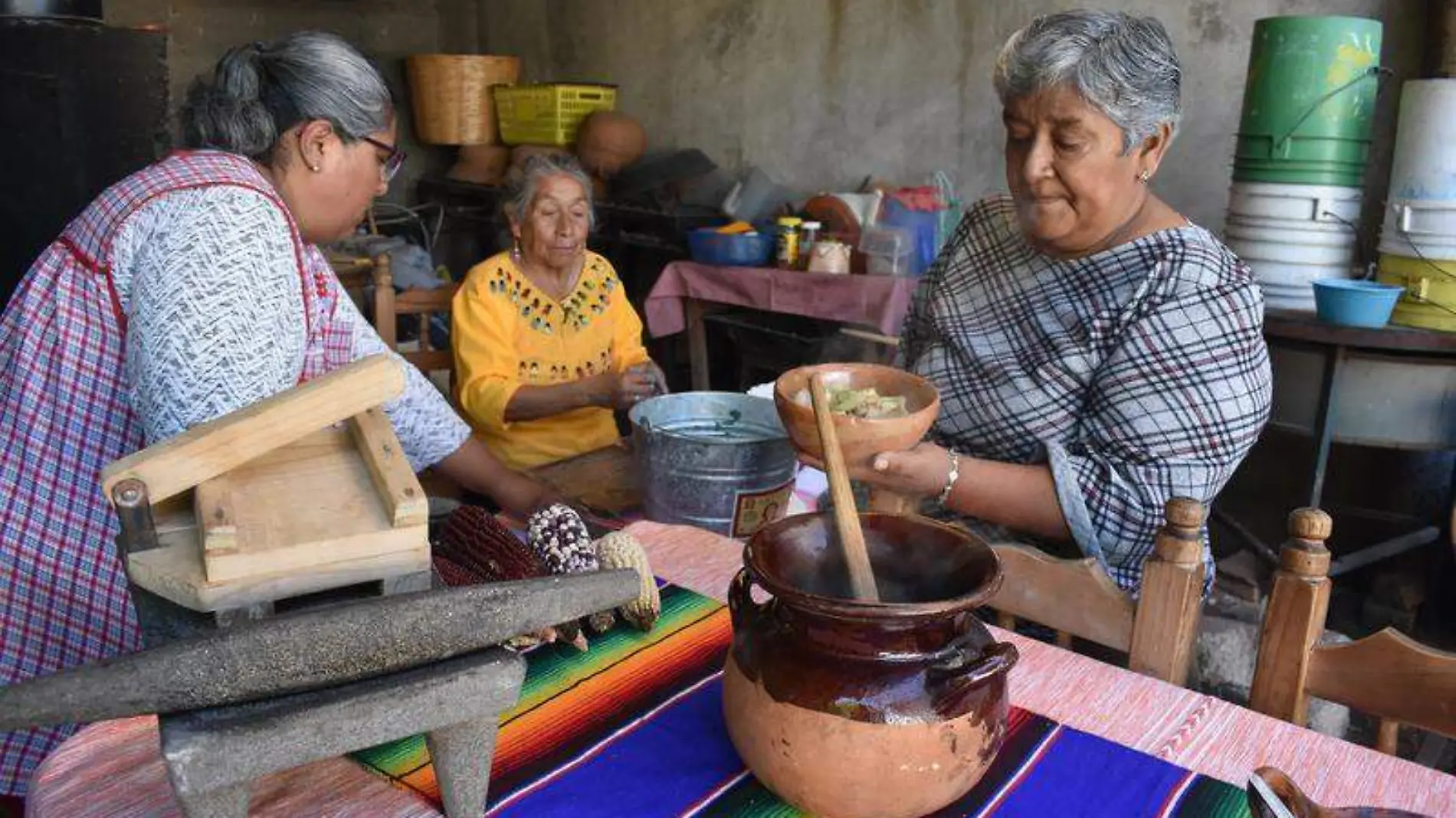 La cocina tradicional es una de las riquezas culturales que se preservan en el municipio de Contla de Juan Cuamatzi.